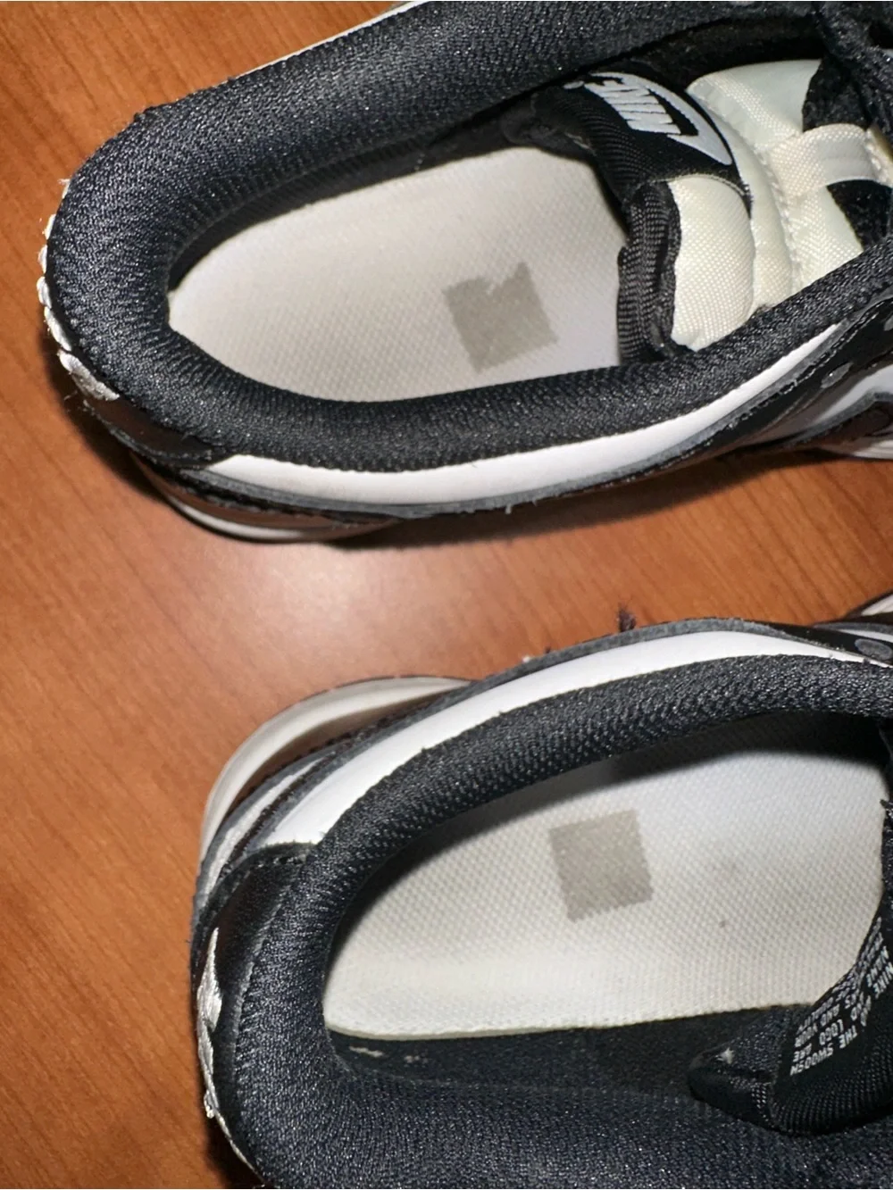 Nike Black & White Low-Top Court Sneaker